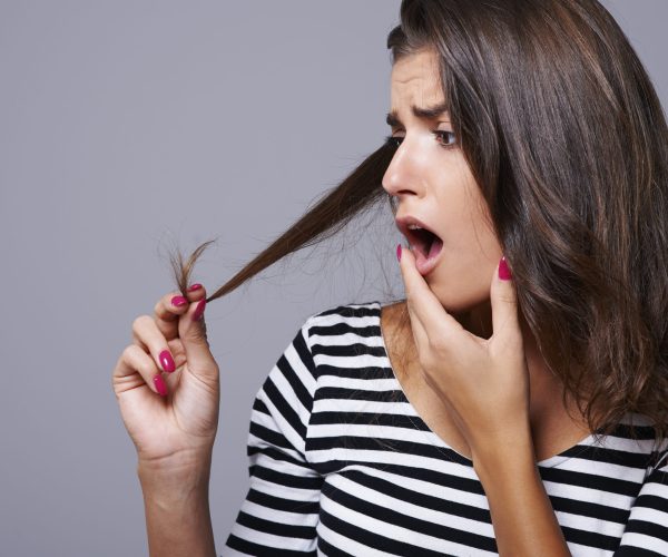 Split ends of hair is a scourge of every woman